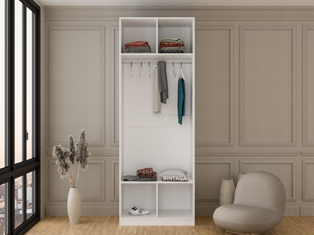 Пакс Рейнсвол 120 Эко white ИКЕА (IKEA) изображение товара